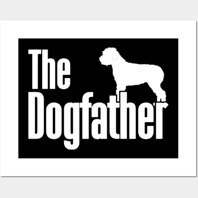 The dogfather Lagotto Romagnolo Wall Art by sandiakmar4life